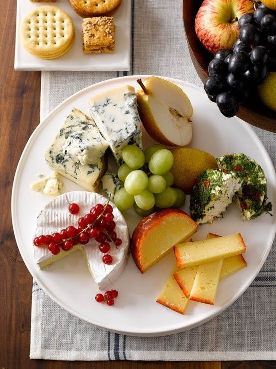 Fruit and Cheese Plate