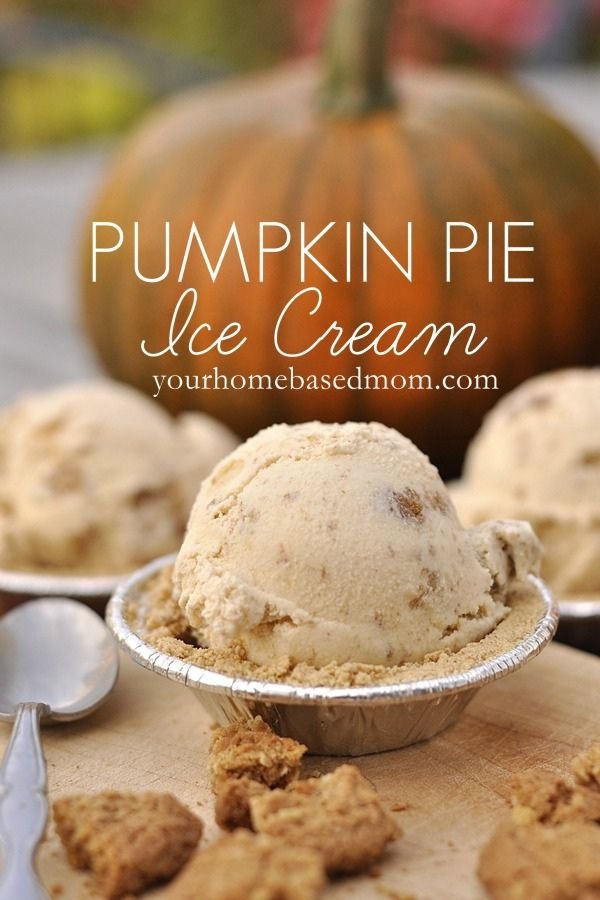 Pumpkin Pie Ice Cream