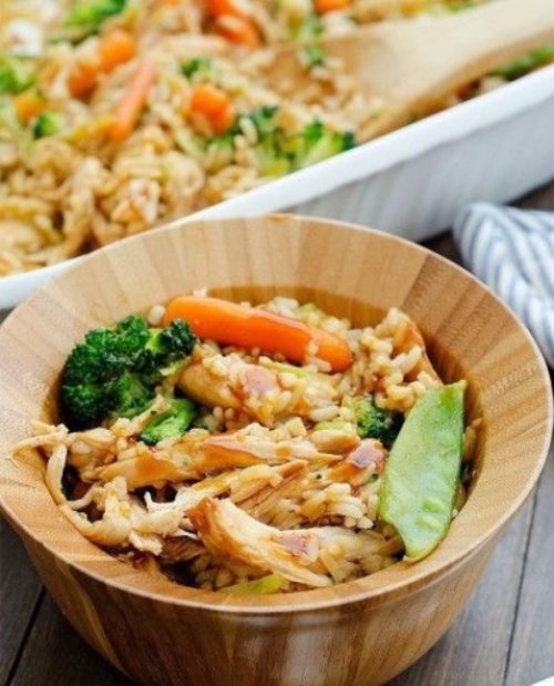 Teriyaki Chicken Casserole