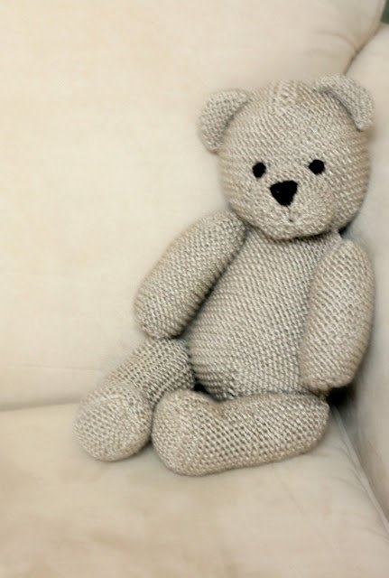 Knitted Teddy Bear