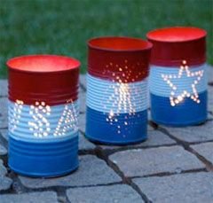 Tin Can Luminaries