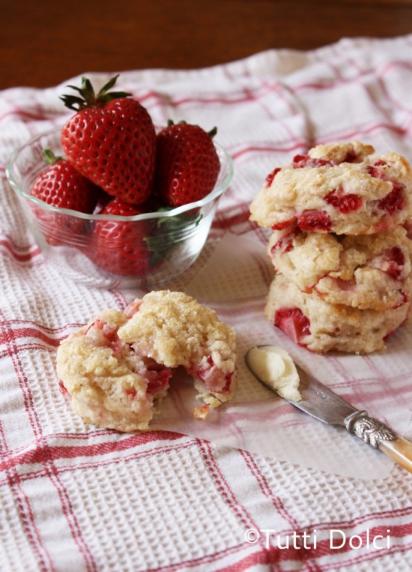 Strawberry Biscuits