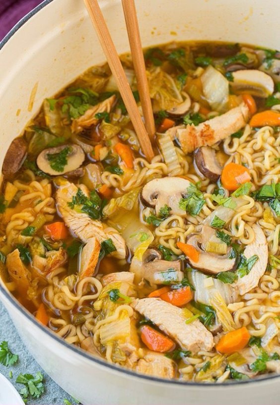 Asian Chicken Noodle Soup