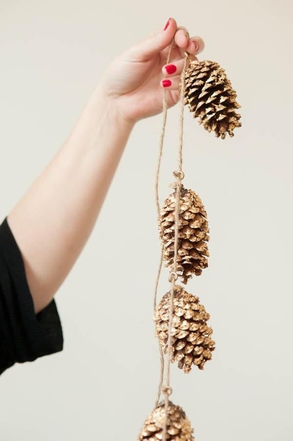 Pine Cone Garland