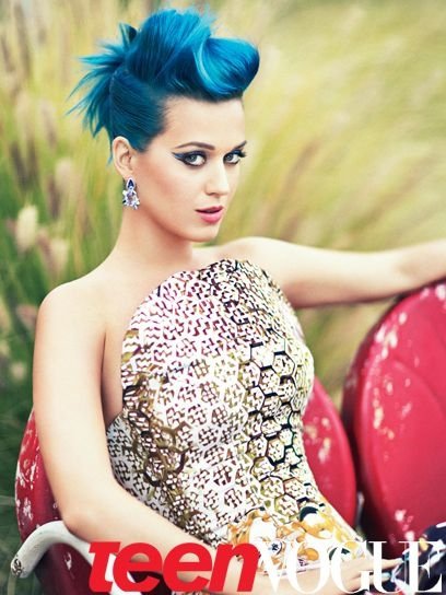 Blue Updo