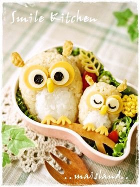 Owls Bento