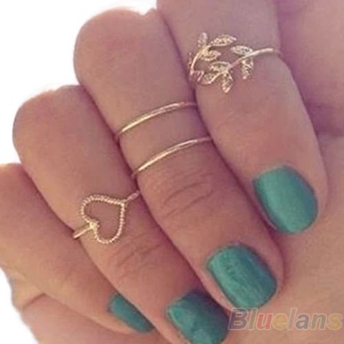 4PCS/Set Rings Urban