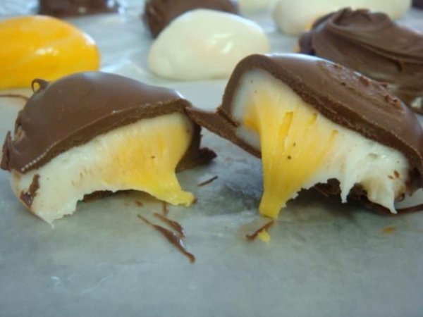 Homemade Cadbury Cream Eggs