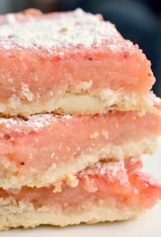 Strawberry Lemonade Bars