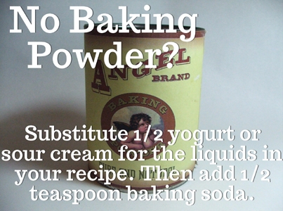 Missing Baking Powder?