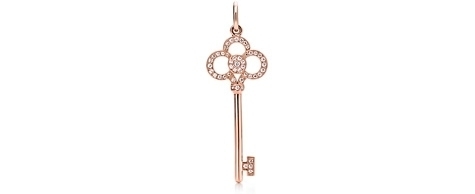 Tiffany Keys Crown Key Pendant