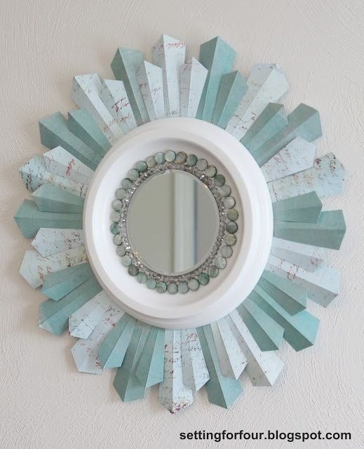 Bejeweled Sunburst Mirror