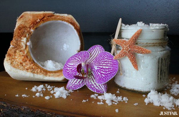 Coconut Oil Orchid Hand Scrub