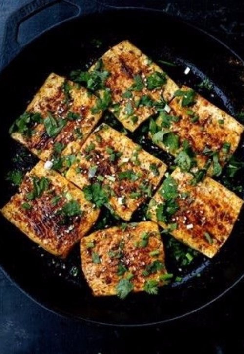 Spicy Griddled Tofu Steaks