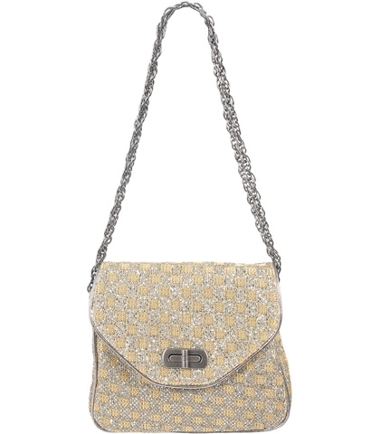 Forever21 Checkerboard Box Chain Bag