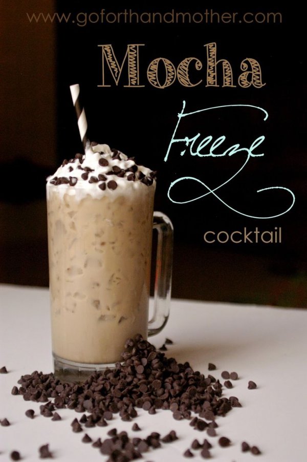 Mocha Freeze Cocktail