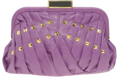 Max C London Studded Clutch