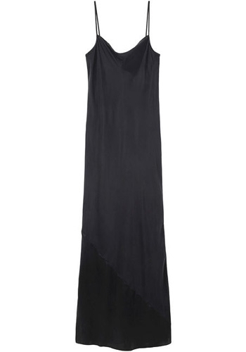 T by Alexander Wang Long Silk Slip Dress