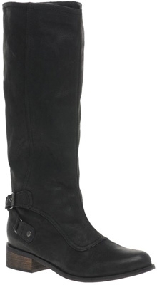 ASOS Kate Leather Long Leg Pull on Boots