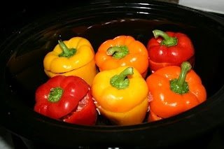 Crock Pot Stuffed Peppers