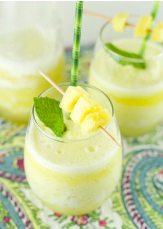 Pineapple Mint Smoothie