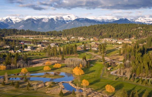 mountainous landforms, ecosystem, town, aerial photography, mountain range,