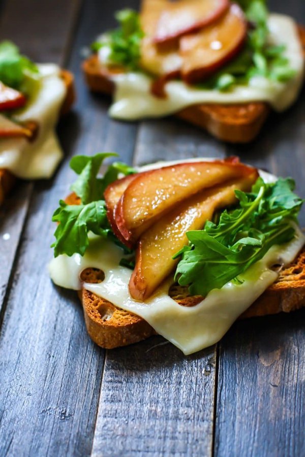 food, dish, meal, produce, bruschetta,