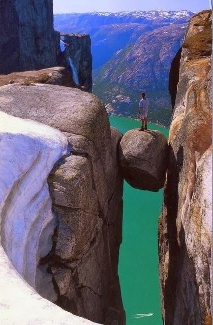 Profile Rock,Kjerag,rock,cliff,terrain,