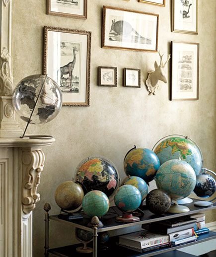 Vintage Globes