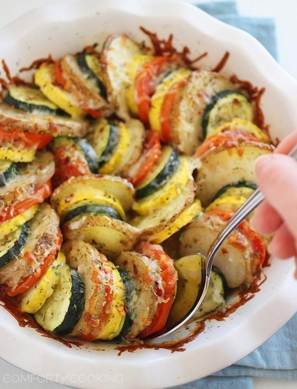 Parmesan Vegetable Bake