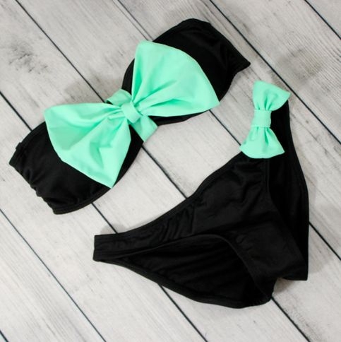 Black and Mint