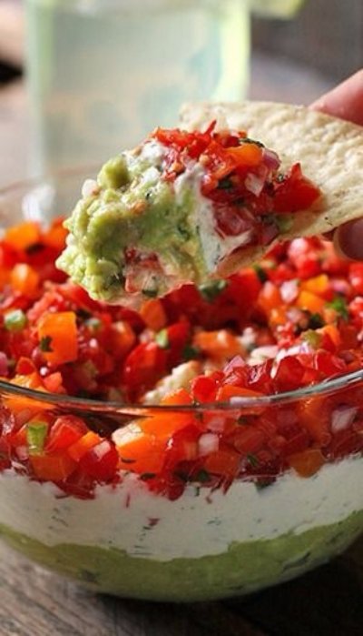 Fresh Guacamole with Salsa and Chips