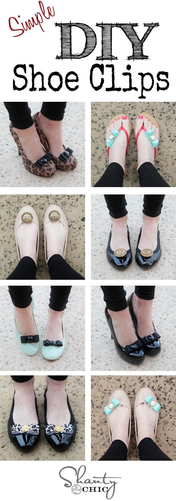 DIY Shoe Clips