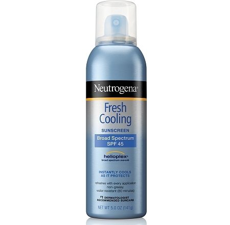 Neutrogena Fresh Cooling Sunscreen Body Mist