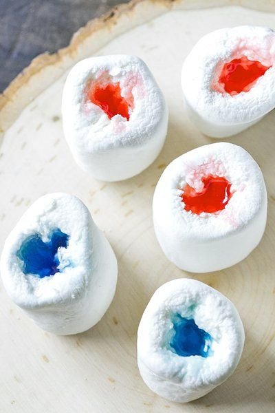 Marshmallow Jell-O Shots