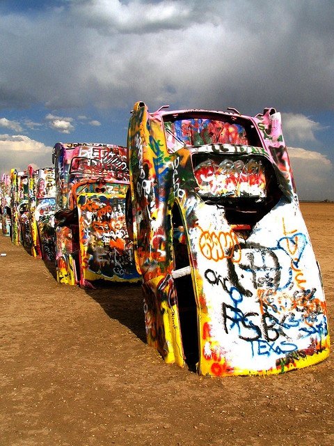 Cadillac Ranch, Amarillo, Texas