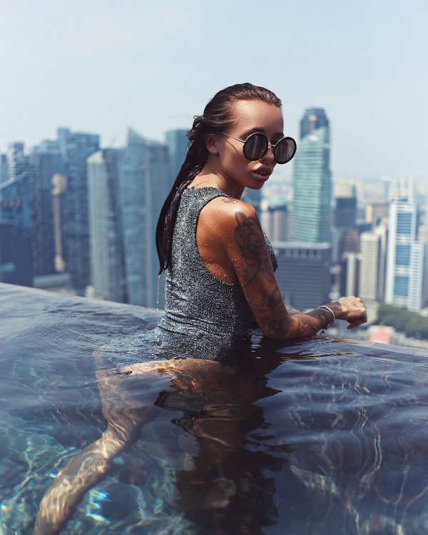 water, sunglasses, beauty, girl, photography,