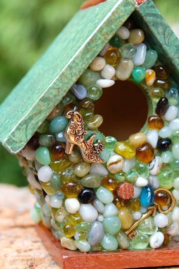 Mixed Media Birdhouse