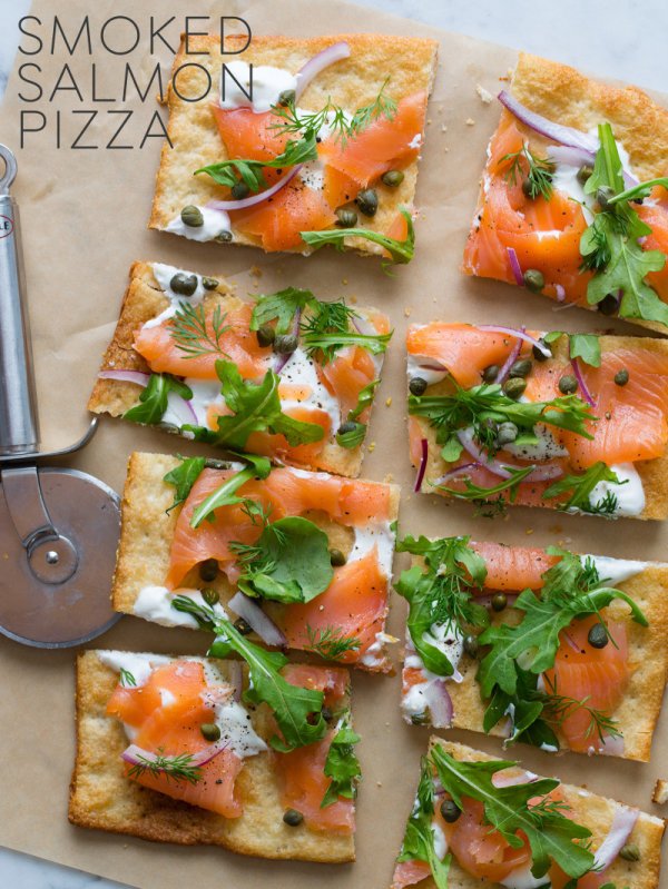 Smoked Salmon Pizza