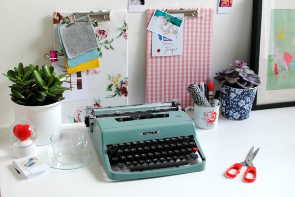 Cover with Pretty Fabric