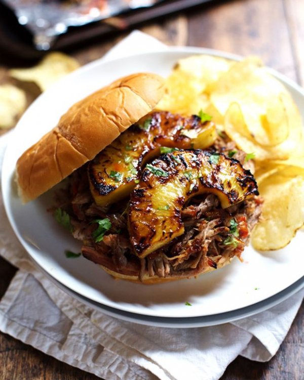 Slow Cooker Pineapple BBQ Beef