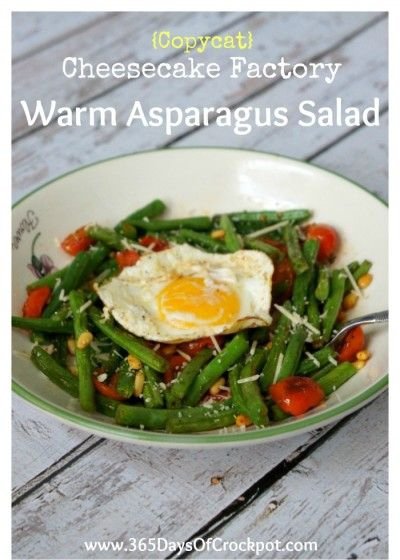 Warm Asparagus Salad