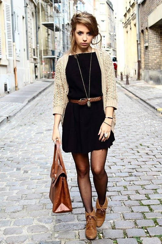 Dress and Cardigan