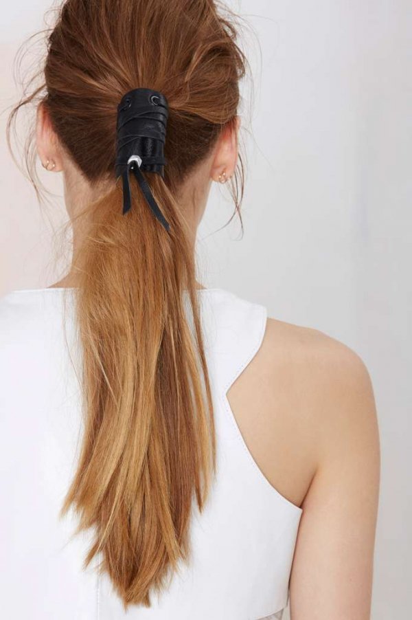 Take Your Ponytail to a New Level with a Wrap