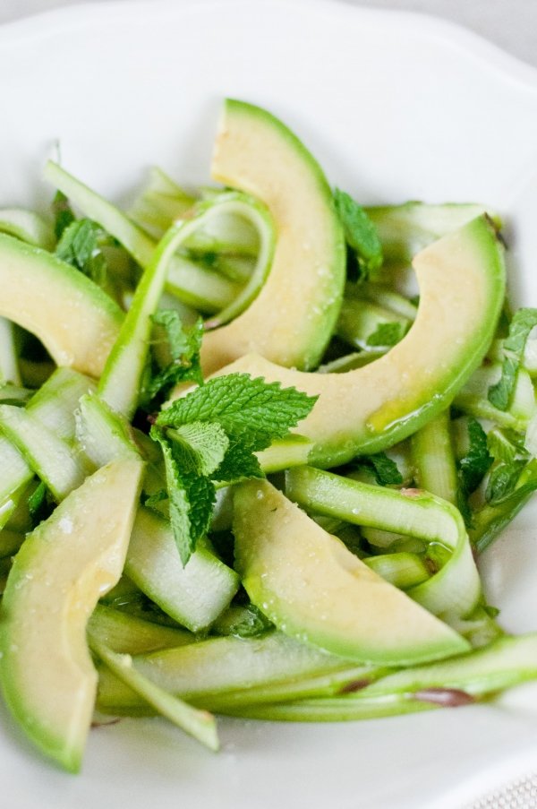 Avocado and Asparagus Salad