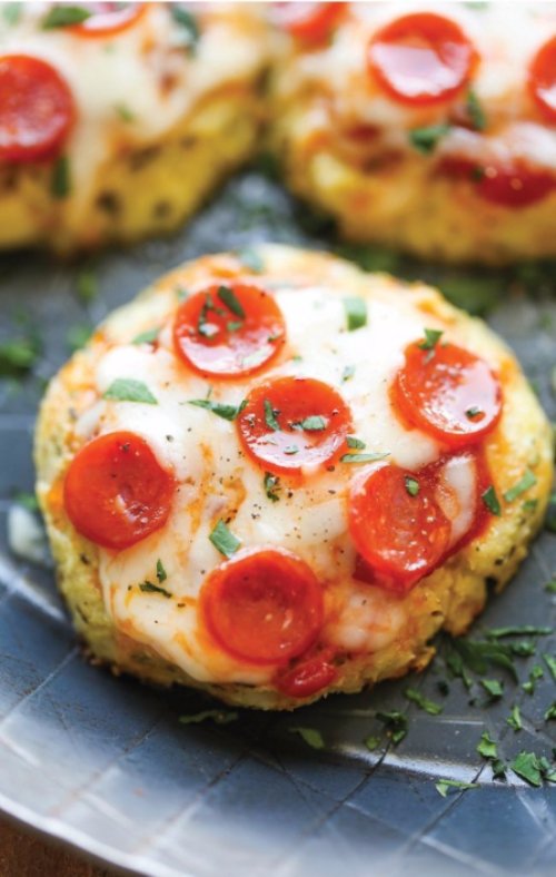 Mini Cauliflower Pizzas