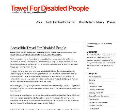 travelfordisabled.com