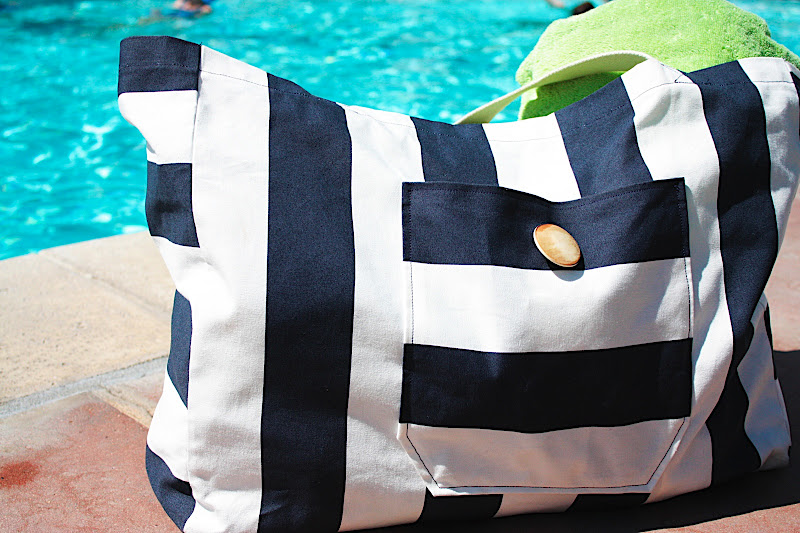 Canvas Beach Bag