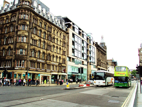 Shopping on Princes Street