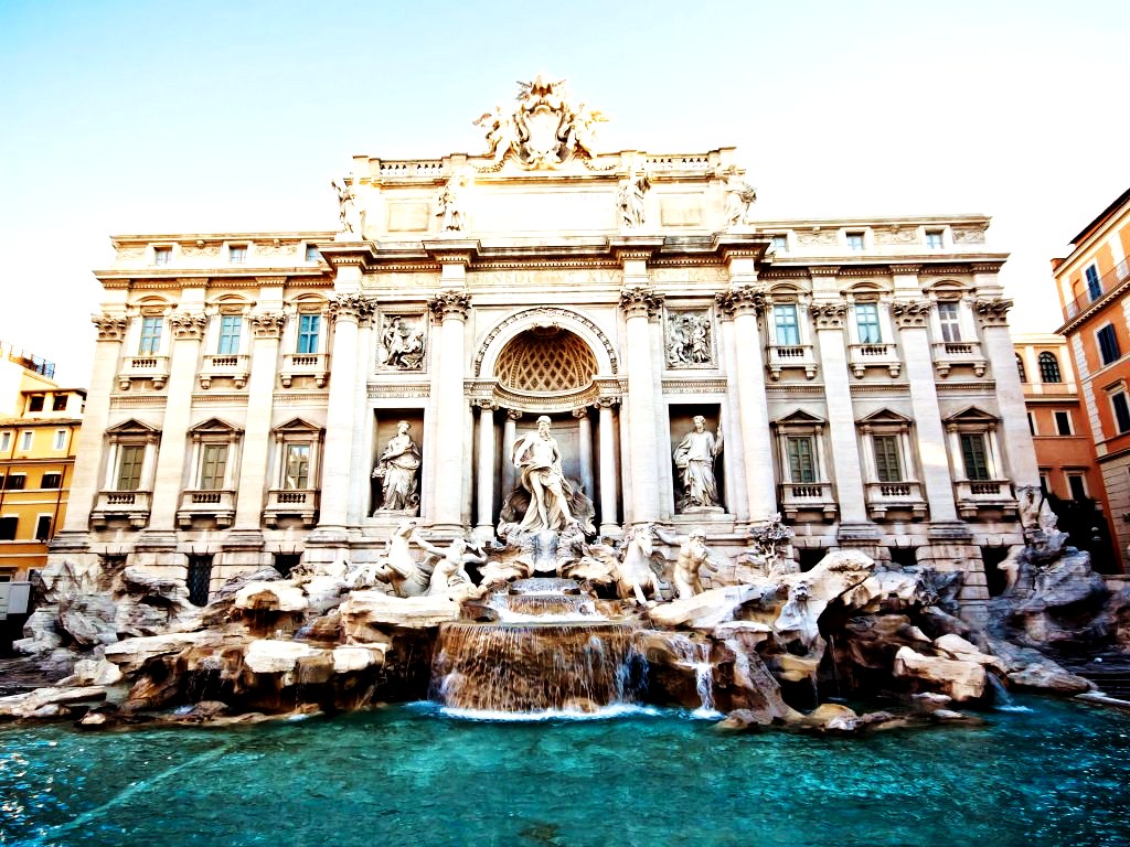 The Trevi Fountain